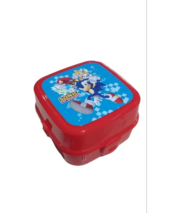 Sonic Kırmızı Beslenme Yemek Kutusu