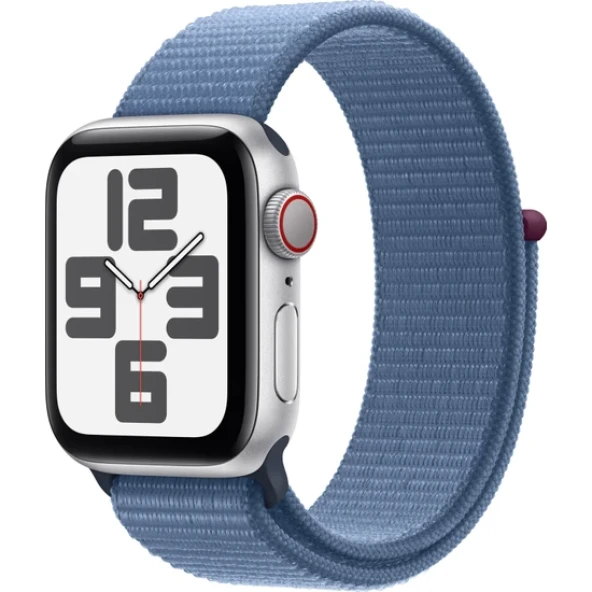 Apple Watch SE (Gen2) 40mm SL Cellular - Gümüş/Mavi