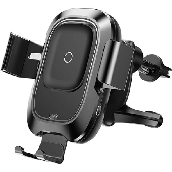 Baseus Smart Bracket Kablosuz Şarjlı Araç İçi Telefon Tutucu