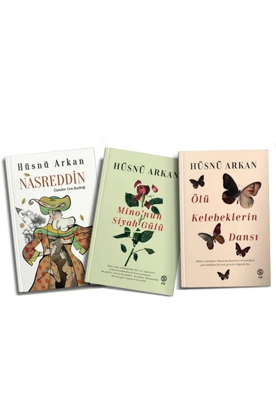 Mino'nun Siyah Gülü - Nasreddin - Ölü Kelebeklerin Dansı 3 Kitap Set ürün görseli