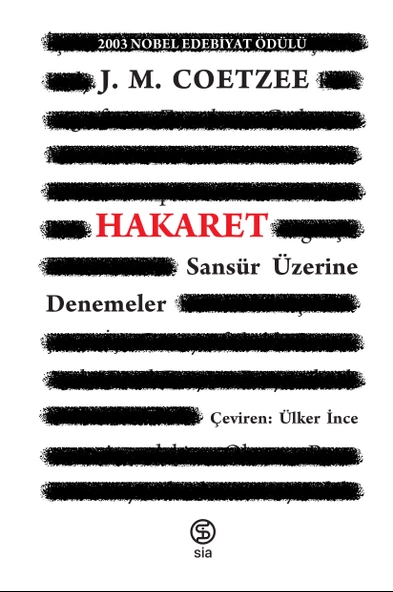 Hakaret - J.M. Coetzee