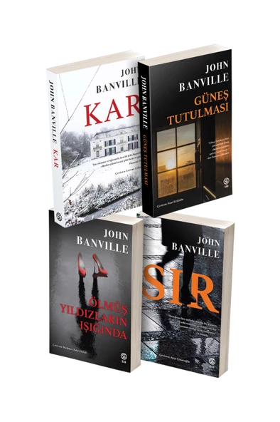 John Banville 4 Kitaplı Roman Seti (1080 Sayfa)