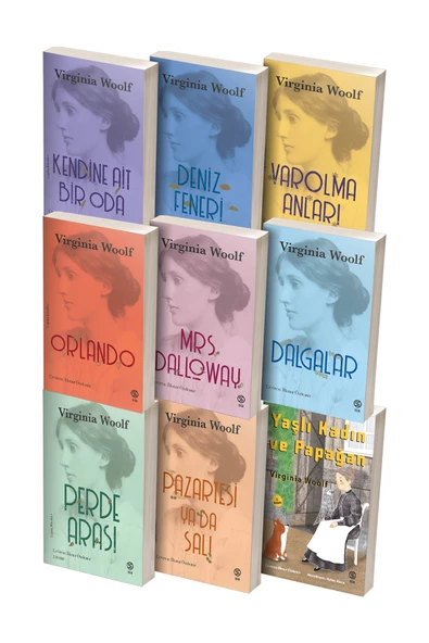 Virginia Woolf 9 Kitaplık Set ürün görseli