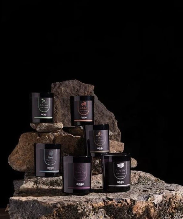 Doqu Home Yasemin Çiçeği Kokulu Mum Saydam - 170 gr - 4