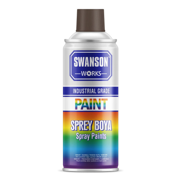 Swanson Works Sprey Boya Kahverengi 400 ML
