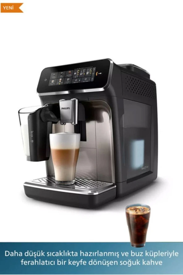 Philips LatteGo EP3347/90 Tam Otomatik Espresso Makinesi Tek dokunuşla 6 çeşit Sıcak ve Soğuk içecek - 7