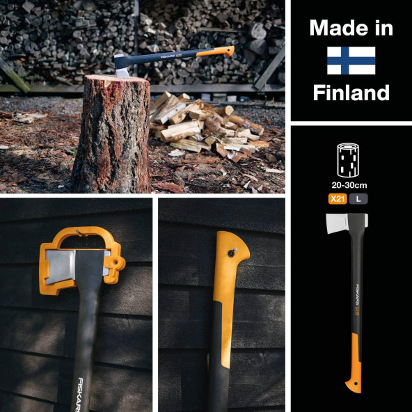 Fiskars 122473 X21 Yarma Baltası - 4