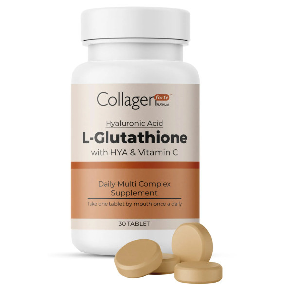 Collagen Forte Platinum L-Glutathione, Hyalüronik Asit & Vitamin C