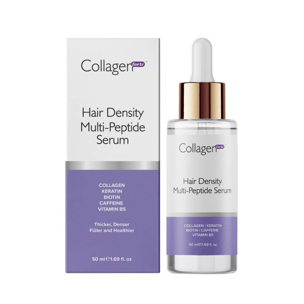 Collagen Forte Platinum Saç Dökülmesine Karşı Serum 50ml, Kolajen Içerikli, Biotin, Vitamin B5 & Keratin