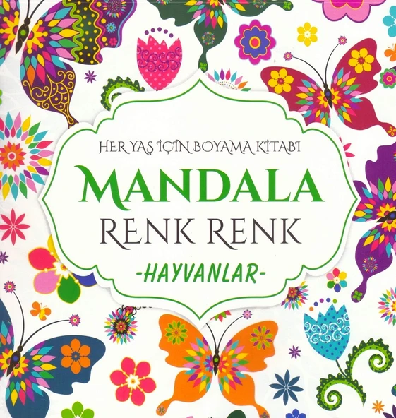EVRENSEL MANDALA RENK RENK-HAYVANLAR