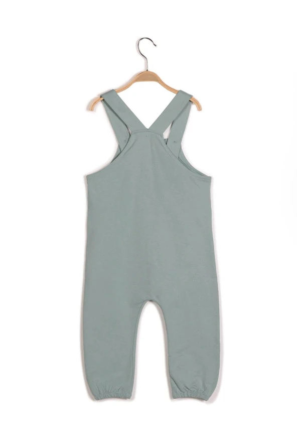 Unisex Çocuk Kanguru Cepli Salopet (1-7yaş) - 2