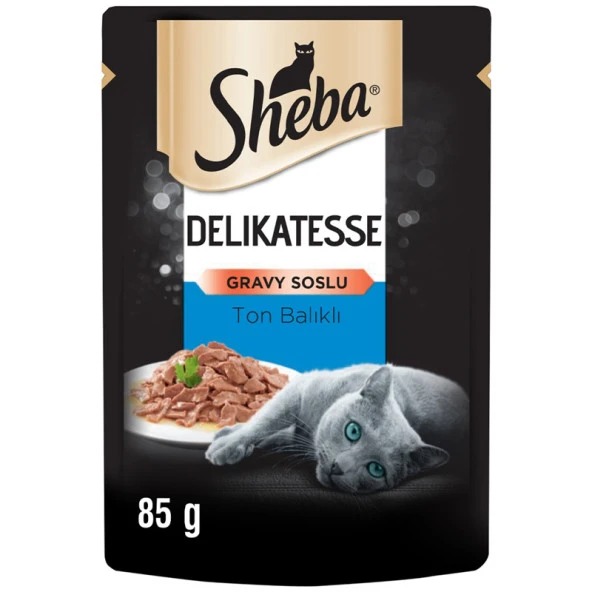 Sheba Ton Balıklı Gravy Yaş Mama 85 Gr