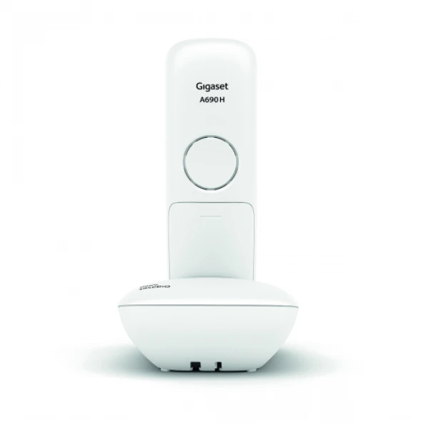 GIGASET A690, Dect Telefon, Beyaz, 14 Saat Konusma, 180 Saat Bekleme, 100 Kisilik Rehber - 5