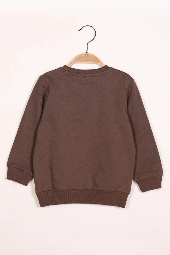 Erkek Çocuk Punch Nakış Sweatshirt (2-7yaş) - 3
