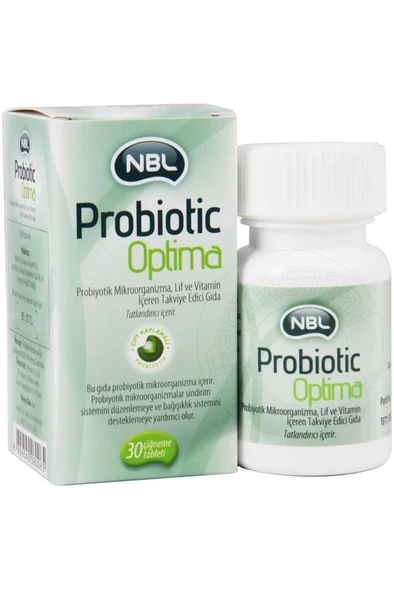NBL Probiotic Optima 30 Çiğneme Tableti - Resim 2