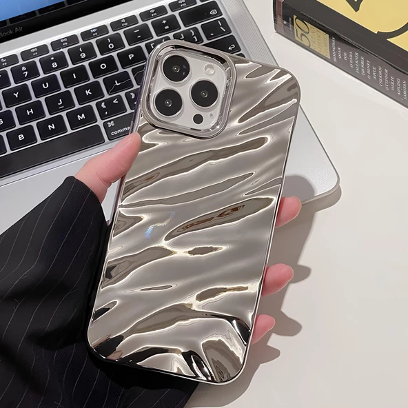 Silver Case ZigZag iPhone 14 Pro Max