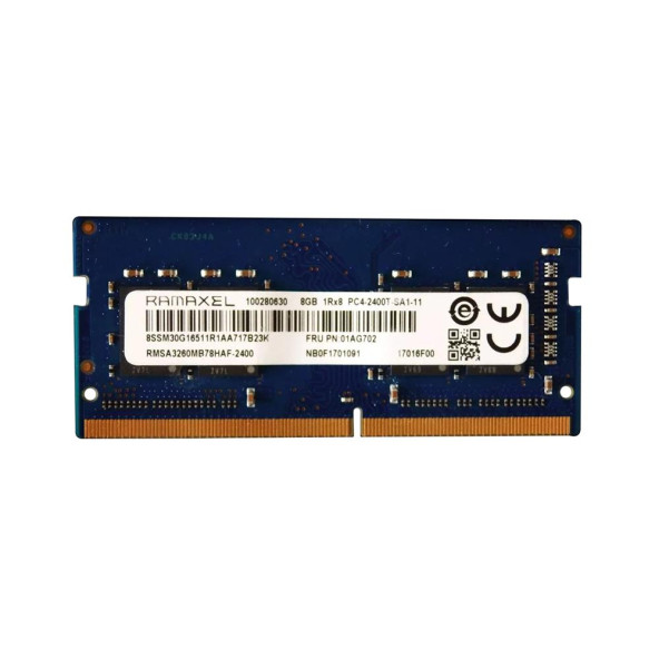 Ramaxel RMSA3260MB78HAF-2400 8GB DDR4 2400MHz Sodimm NOTEBOOK RAM