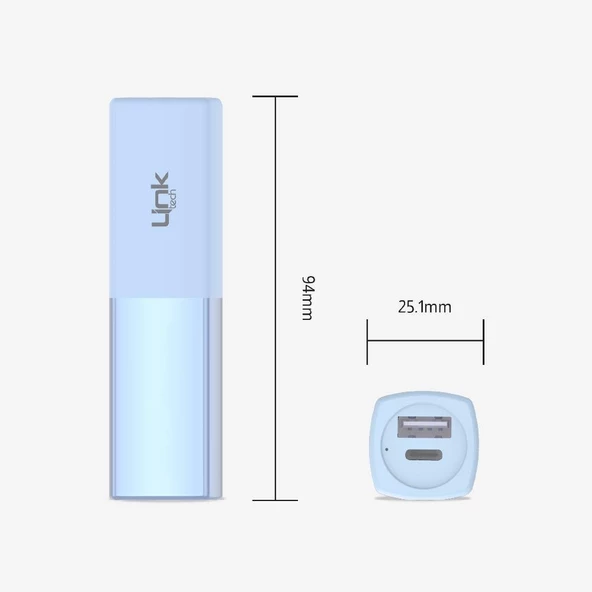 LinkTech LP5 5000 mAh Lipstick Mini Cep Powerbank - 10