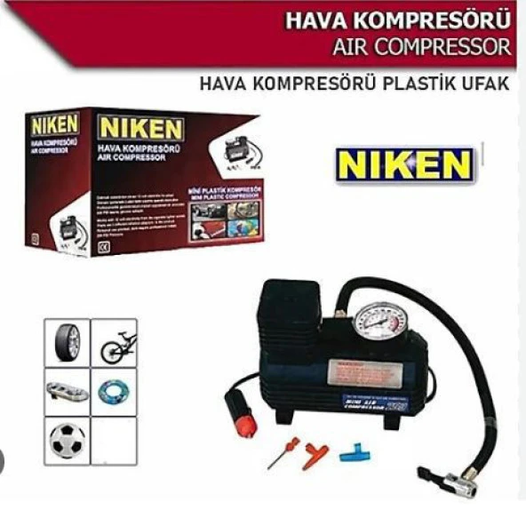 NIKEN HAVA KOMPRESÖRÜ PLASTİK UFAK