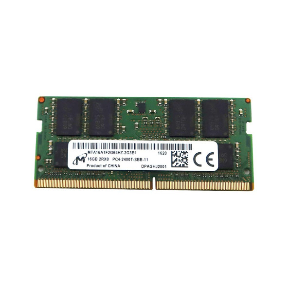 Micron 16GB MTA16ATF2G64HZ-2G3B1 PC4-2400T DDR4 SODIMM Laptop Memory