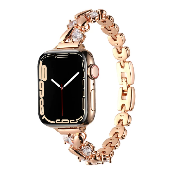 Apple Watch 44mm Zore KRD-103 Metal Kordon Saat Değildir.