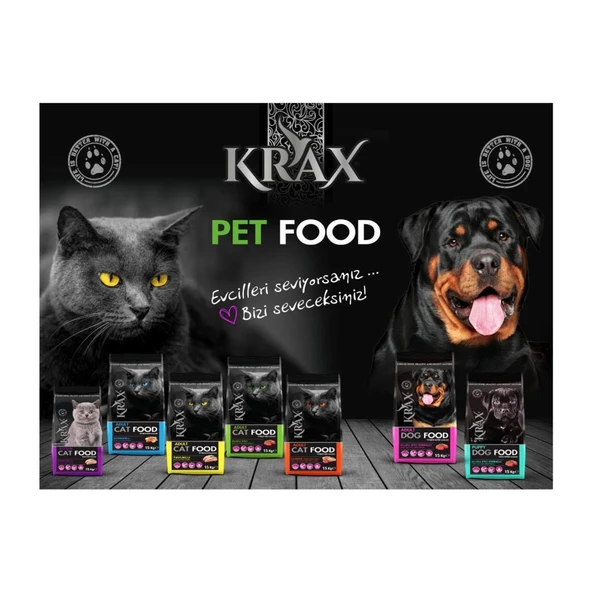 Krax Puppy Kuzu Etli Pirinçli Yavru Köpek Maması 1 Kg AÇIK - Resim 2