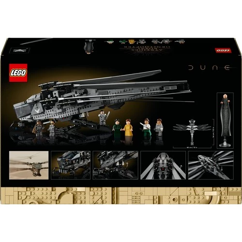 LEGO Icons  10327 Dune Çöl Gezegeni Atreides Royal Ornithopter (1369 Parça) - 9