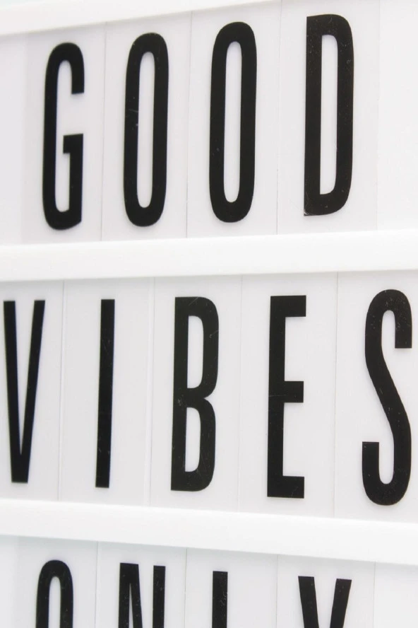 Lightbox A4 Led Işık Işıklı Mesaj Panosu 96 Harf Light Box Pano - Resim 6