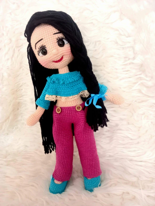 Dila Bebek Amigurumi Organik Oyuncak - 1