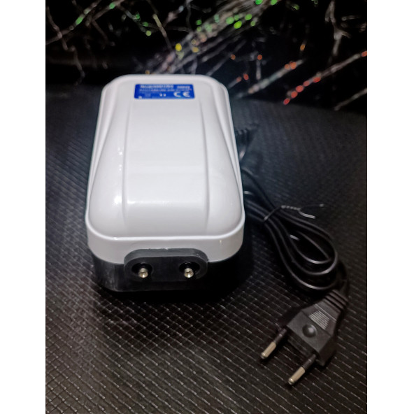 Aquawing Aq828 Çift Çıkışlı Derece Ayarli Akvaryum Hava Motoru 5w 2X3L/MİN - Resim 4