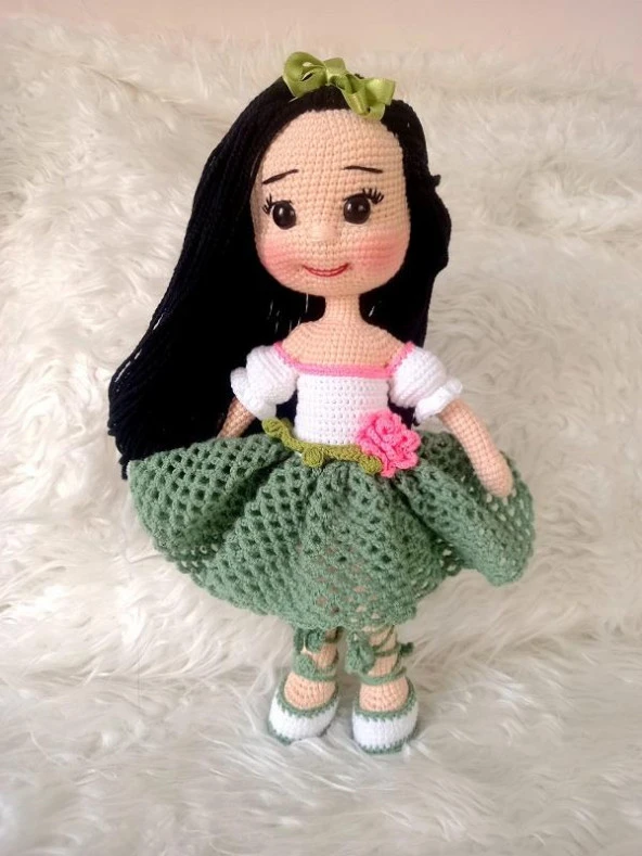 Neva Bebek Amigurumi Organik Oyuncak - 1