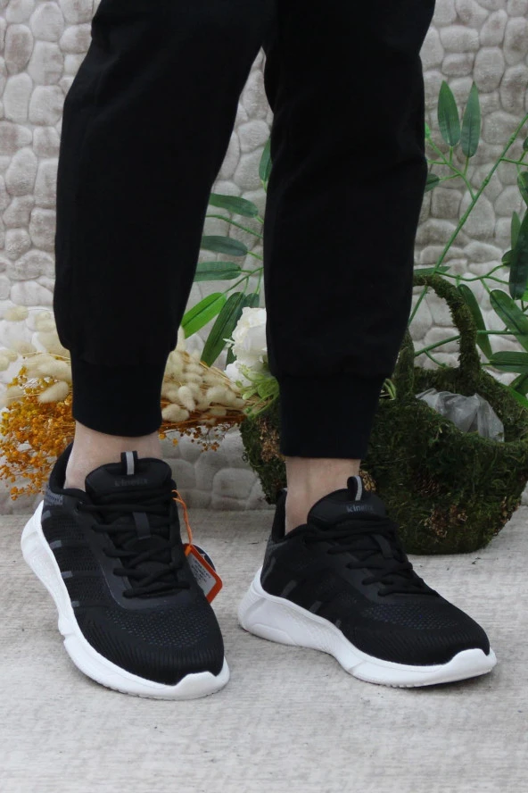 Kinetix Lıster TX 4FX Siyah Beyaz X-SOFT Yumuşak Taban Sneaker Erkek Ayakkabı - 2