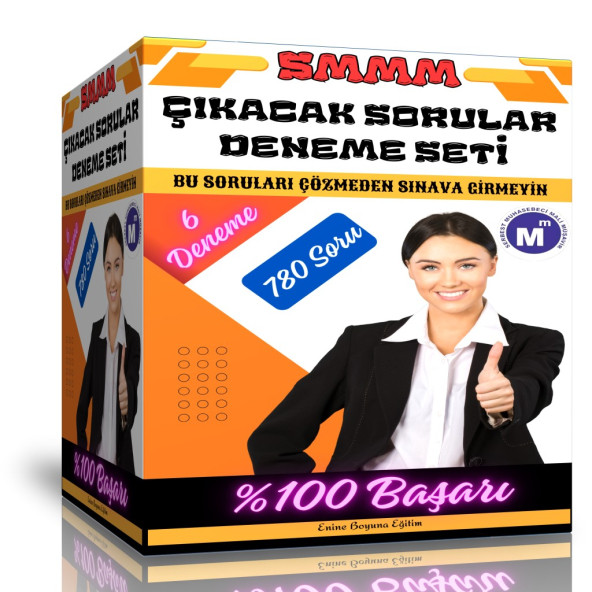 SMMM Çıkacak Sorular Deneme Seti (6 Deneme)