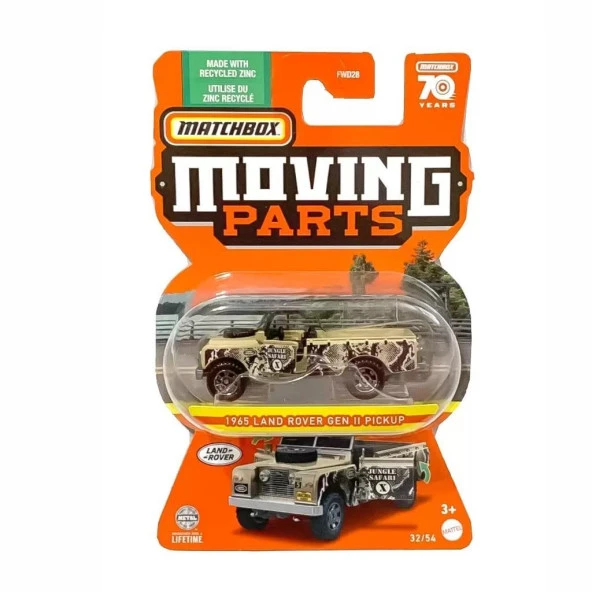 Matchbox 1:64 Arabalar FWD28 HLG17 LAND ROVER GEN II