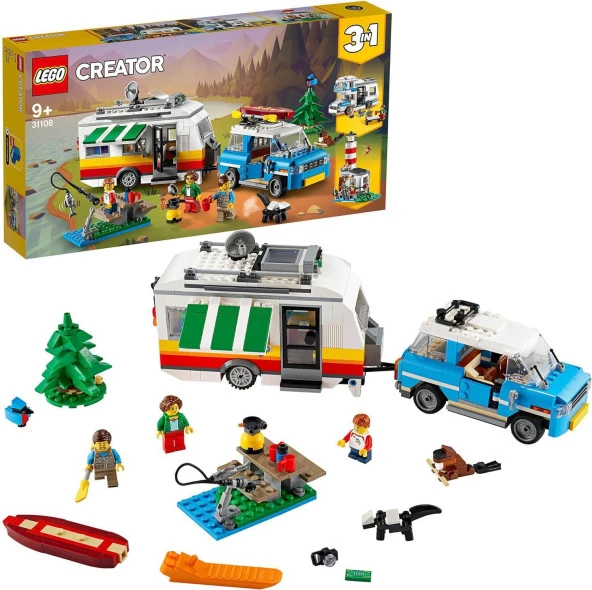 LEGO 31108 Creator 3’ü 1 Arada Karavan Aile Tatili