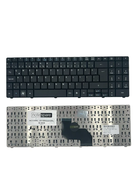 Exper ile Uyumlu BLB3, BLB5, NBLB3, NBLB5 Notebook Klavye Siyah TR ürün görseli 1