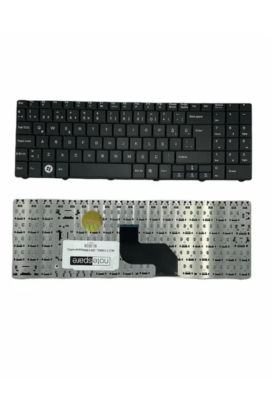 Exper ile Uyumlu BLB3, BLB5, NBLB3, NBLB5 Notebook Klavye Siyah TR