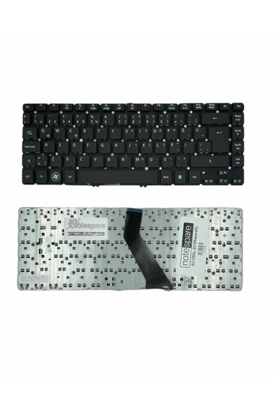 Acer ile Uyumlu Aspire V5-471, V5-471G, V5-471P, V5-471PG Notebook Klavye Siyah TR