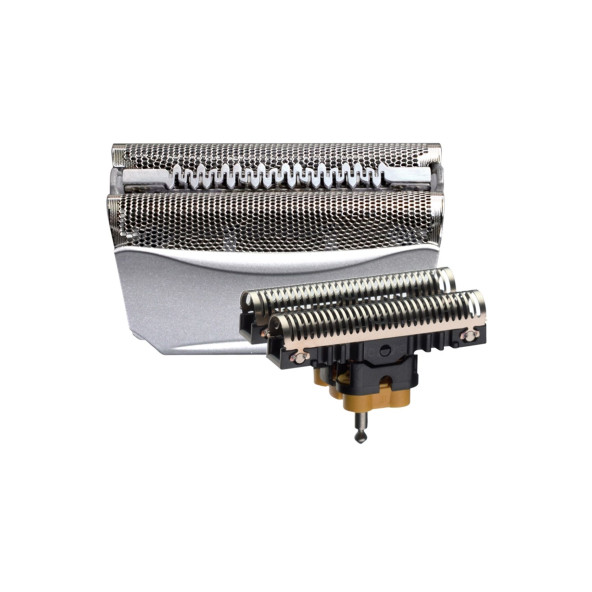 Valkrone Braun 51S Activatör, WATERFLEX,8000 Tıraş Makinesi Uyumlu Elek-başlık-Bıçak-kesici Başlık Gri Renk