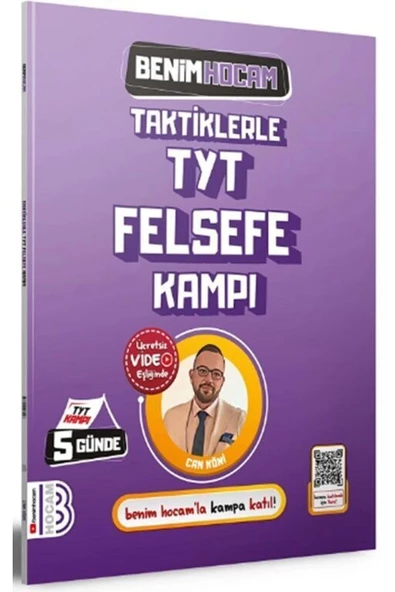 Benim Hocam Yayınları Taktiklerle TYT Felsefe Kampı Yeni