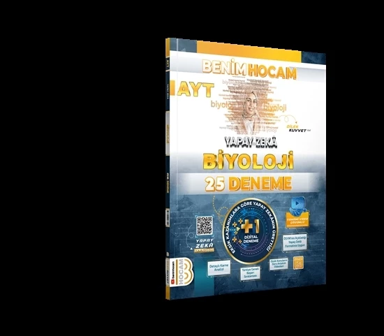 Benim Hocam Yayınları AYT Yapay Zeka Biyoloji 25 Deneme Yeni