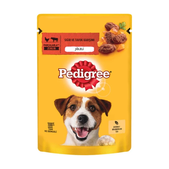 Pedigree Sığır Tavuk Jöle Yaş Mama 85 Gr