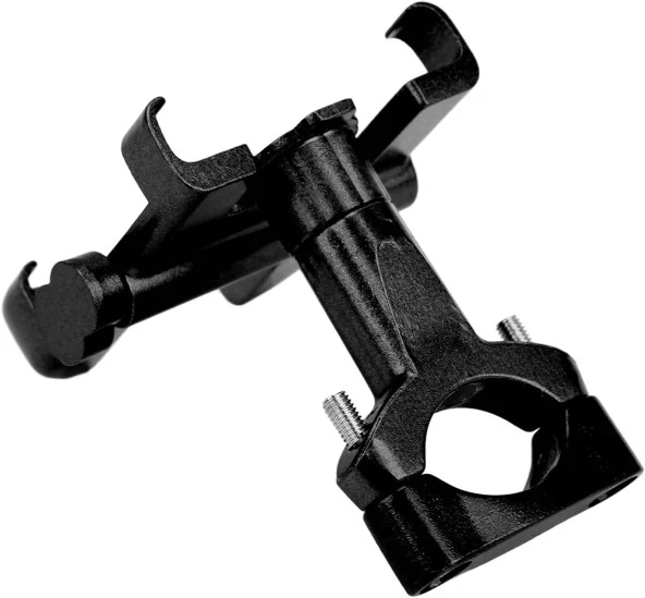 FORTE GT 2084-12 Ayarlı 4 Köşe Destekli Alüminyum Bisiklet Motosiklet Gidon Telefon Tutacağı - 6