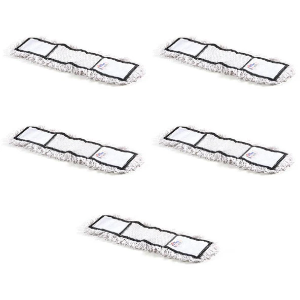 Cod-Ex Nemli Palet Tablet Nem Alıcı Yedek Mop Paspas Başlığı Bezi Beyaz - 40 Cm. - 5 Adet ürün görseli