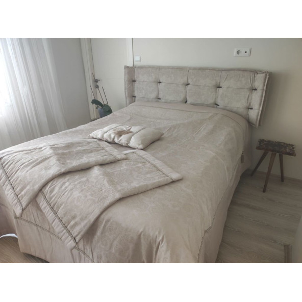 MKA Karaca Home Best Harem 4'lü Yatak Örtüsü Takımı - 3
