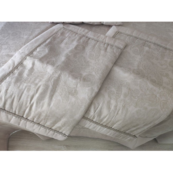 MKA Karaca Home Best Harem 4'lü Yatak Örtüsü Takımı - 4