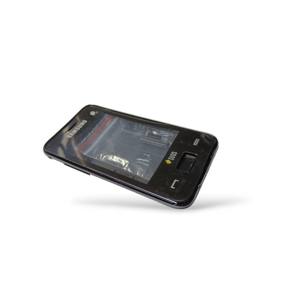 Samsung S5220 Kasa Samsung S5222 Star 3Uyumlu Siyah Renk Orta Kasa Ön Arka Kapak Tuş Takımı - 3