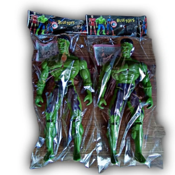 Blue Toys Işıklı Süper Kahraman Hulk 22 Cm