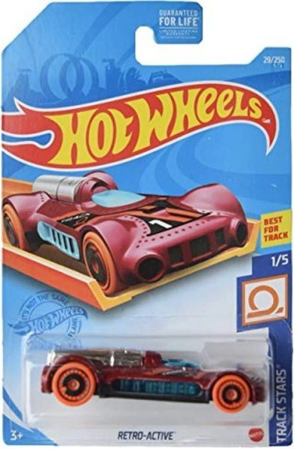 Hot Wheels Retro- Active 1/5 Tekli Araba