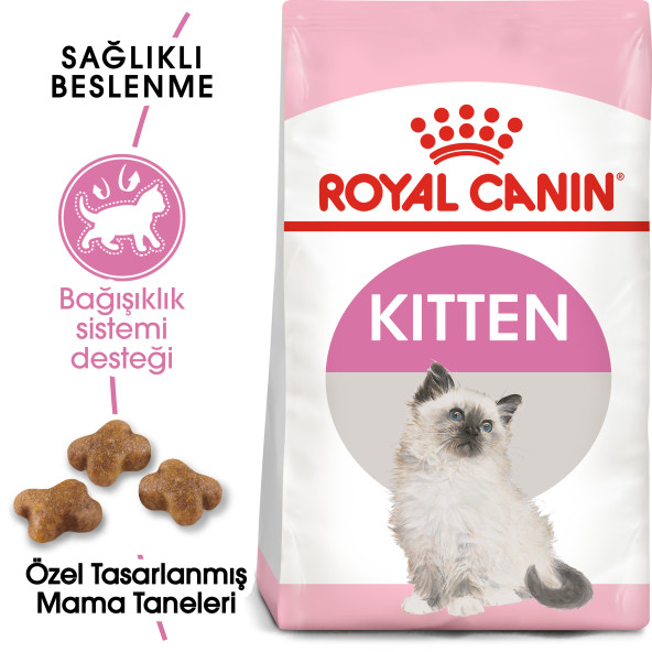 Royal Canin Kitten Yavru Kedi Maması 2X1 kg. Açık Paket